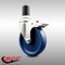 Service Caster 5 Inch 316SS Solid Poly Swivel 1-1/2 Inch Expanding Stem Caster Lock Brake SCC SCC-SS316TTLEX20S514-SPUS-112 - alternate 3